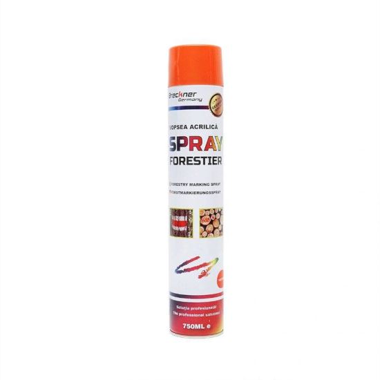 Spray vopsea marcaj forestier, 750 ml, portocaliu BK1S116