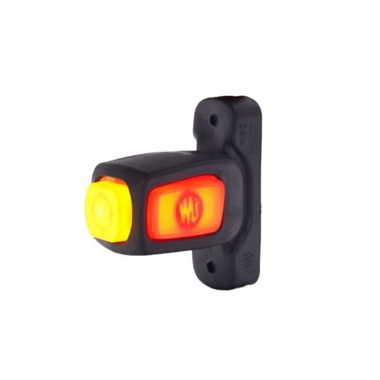 Lampa gabarit brat 84mm, Led NEON, 3 functii, stanga W62N LOGO 2053NL Was 
