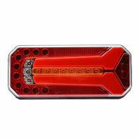 Lampa spate 236x104, Led NEON, 5 functii, cu mers inapoi si semnalizare dinamica, stanga / dreapta, cu cablu, 12-24V, W150DD 1124 DD L/P