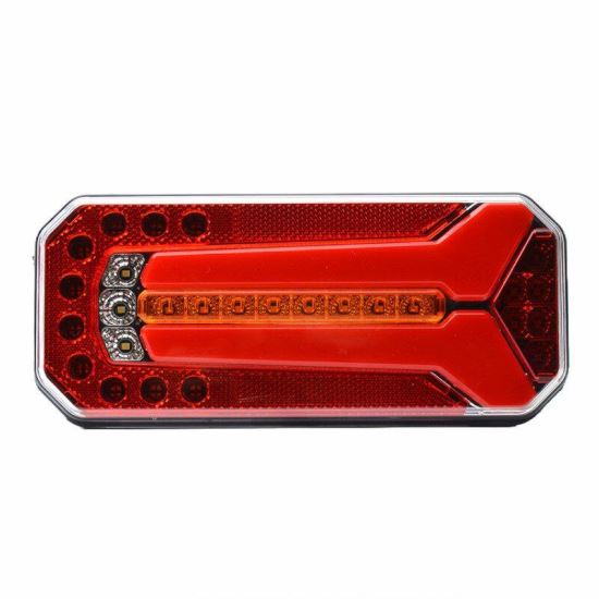 Lampa spate 236x104, Led NEON, 5 functii, cu mers inapoi si semnalizare dinamica, stanga / dreapta, cu cablu, 12-24V, W150DD 1124 DD L/P