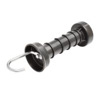Maner poarta negru cu arc si carlig, BK87669, BY83 