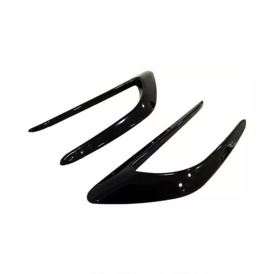 Set 2 ornamente aripa, negru lucios, Sport Design ARP1013