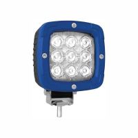 Proiector lucru 100x100, LED, aluminiu, 2800lm, 38W, Spot, rama albastra, FT-036 LED ALU 2800 Fristom