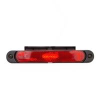 Lampa gabarit 170x23, LED, rosie, cu suport, 12-36V, cu catadioptru, FT-065 C+K Fristom