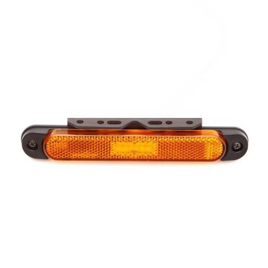 Lampa gabarit 170x23, LED, galbena, cu suport, 12-36V, cu catadioptru, FT-065 Z+K Fristom
