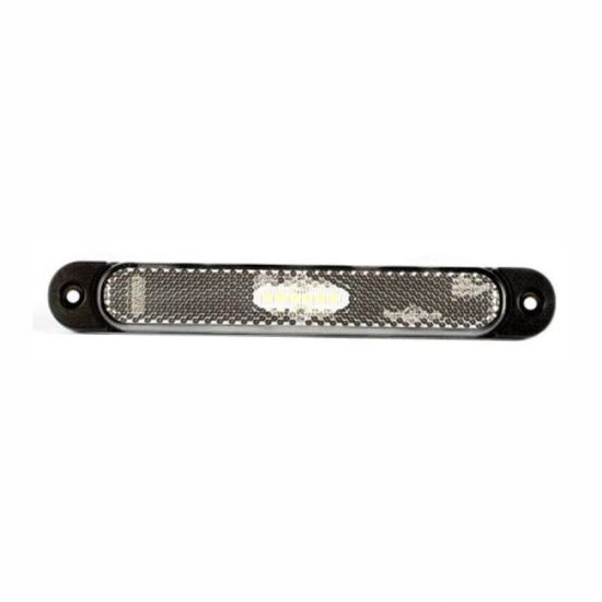 Lampa gabarit 168x23, LED, alba, 12-36V, cu catadioptru, FT-065 B Fristom