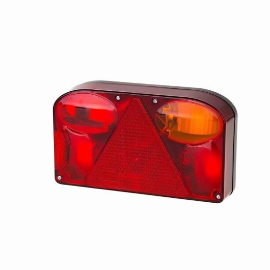 Lampa spate 238x138, 5 functii, cu triunghi si ceata, dreapta, FT-088 PPM Fristom