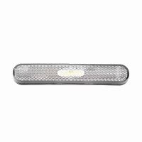 Lampa gabarit 135x23, LED, alba, 12-36V, autoadeziva, cu catadioptru, FT-065 B TAPE Fristom
