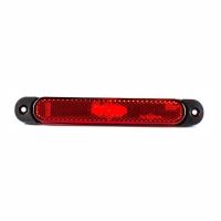 Lampa gabarit 168x23, LED, rosie, 12-36V, cu catadioptru, FT-065 C Fristom