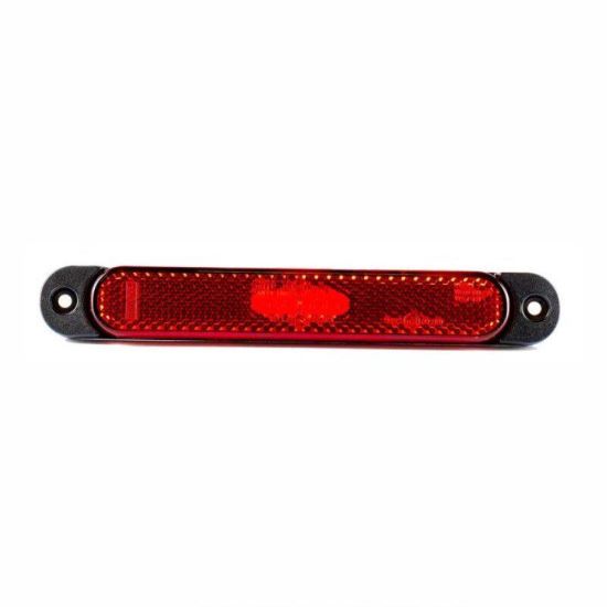 Lampa gabarit 168x23, LED, rosie, 12-36V, cu catadioptru, FT-065 C Fristom