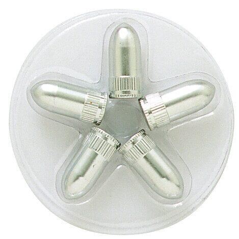 Ornament capacele valva, Bullet, aluminiu, set 5 bucati, 4006800 RaceSport 