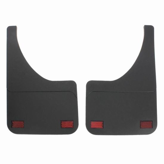 Set 2 aparatori noroi universale spate, 20x32cm, cu catadioptrii, MUD1100 RaceSport