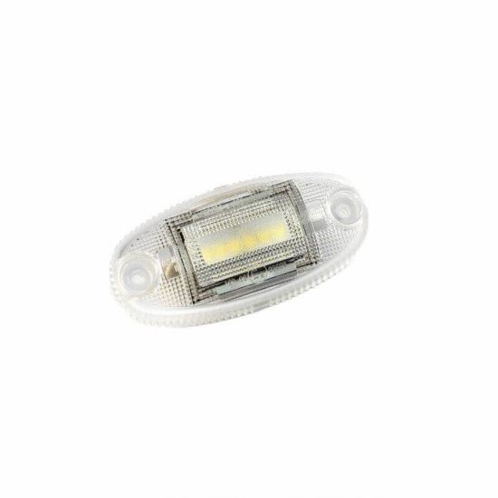 Lampa gabarit 74x36, LED, alba, 12-24V, FT-068 B Fristom