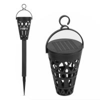 Lampa solara gradina cu 2 prinderi, atarnare-infigere, LED, lumina alba calda, 11726 GardenOfEden