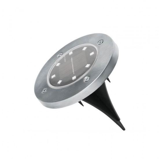 Lampa solara gradina, fi12cm, fixare in sol, LED, lumina alba calda, 11440C GardenOfEden