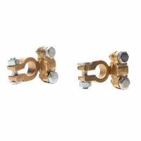 Set 2 borne acumulator alama, camion, rezistente la sarcini grele, pentru baterii de 12-24V, KITS3 Saper