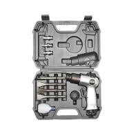 Ciocan pneumatic de impact 6.3 Bar cu 3 tipuri de cuple rapide si 4 dalti Hoteche BK92903