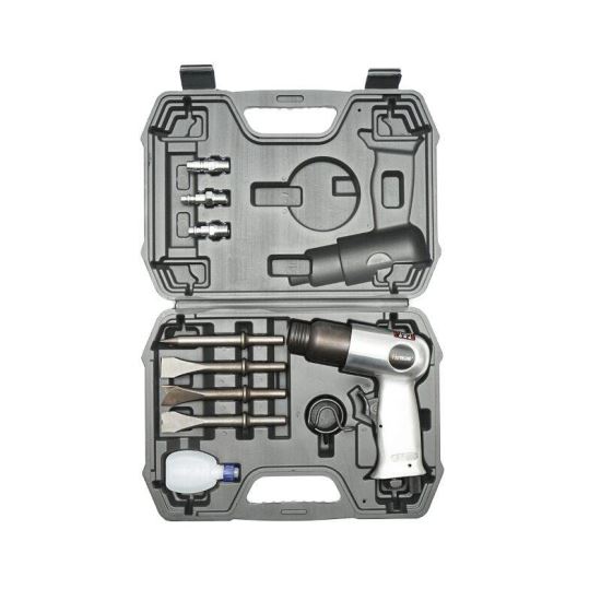 Ciocan pneumatic de impact 6.3 Bar cu 3 tipuri de cuple rapide si 4 dalti Hoteche BK92903
