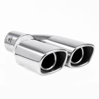 Ornament toba interior 36-54, exterior 165x63, L235, dublu, crom, 03170 Amio
