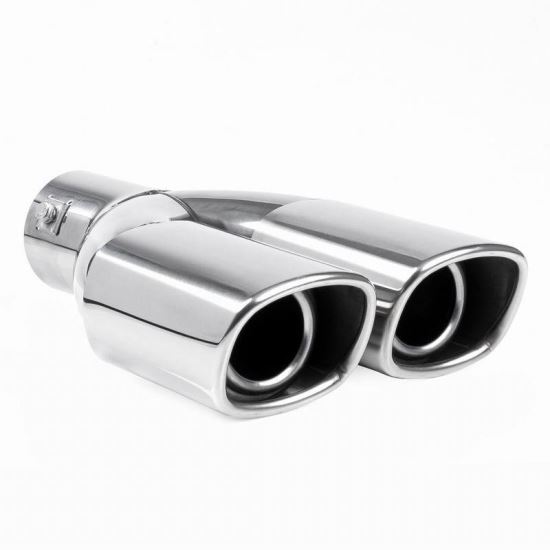 Ornament toba interior 36-54, exterior 165x63, L235, dublu, crom, 03170 Amio