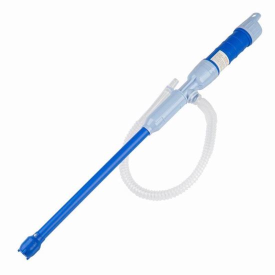 Pompa transfer lichide electrica, cu baterii 2xR20, 66cm, 7L pe minut, 03120 Amio