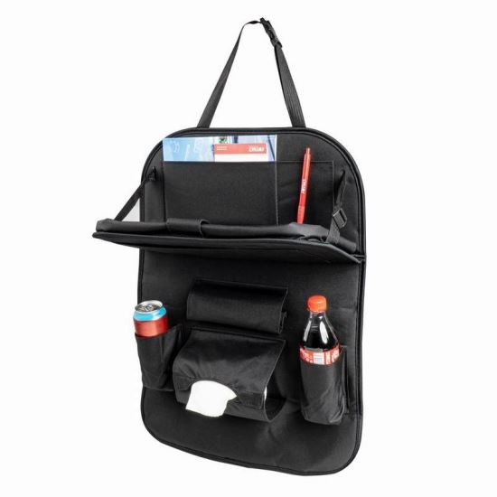 Organizator spate scaun, cu masuta si buzunare, 03128 Amio