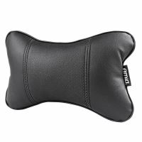 Perna tetiera, imitatie piele, perforata, neagra-crem, 03130 Amio