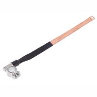 Cablu masa motor, 40cm, tip banda, din cupru, fi10, cu borna minus, 58452 Carmotion