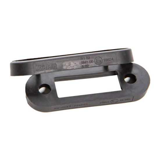Garnitura neagra lampa gabarit FT-073 PG PL, 84x27, montare suprafata plata, Fristom