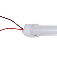 Lampa bara LED, banda rigida cu suport aluminiu si dispersor, 1m, 12V, Alb rece, 6000k 18W, ALSZ12