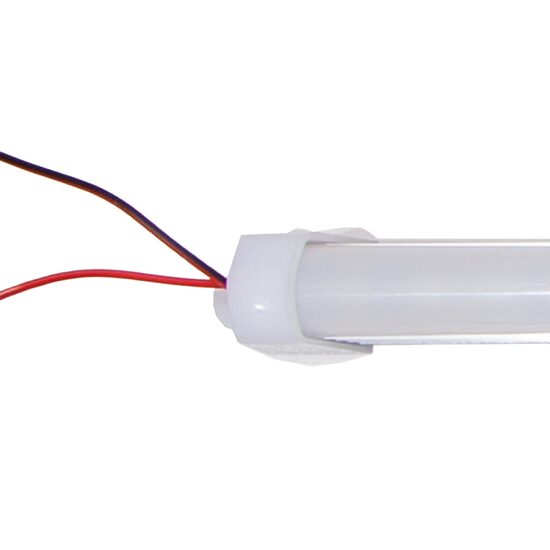 Lampa bara LED, banda rigida cu suport aluminiu si dispersor, 1m, 12V, Alb rece, 6000k 18W, ALSZ12