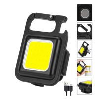 Breloc chei cu lanterna, LED COB, super luminos, 500lm, magnet, desfacator, FST-COB-MG0
