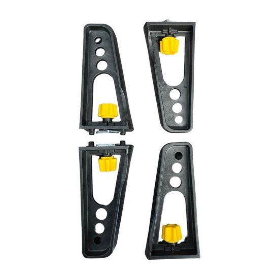Set 4 suporti fixare scara / obiecte lungi pe bare transversale, 150mm x 30mm, FIX1001ER