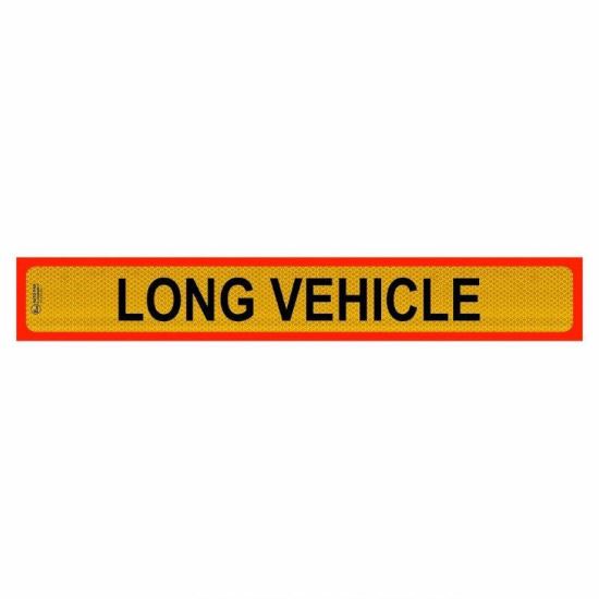 Autocolant reflectorizant lung in chenar, 125x20cm, LONG VEHICLE, P.3M.102S Stickers Par