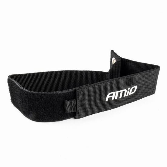 Banda velcro 5x63cm, pentru atasarea accesoriilor auto, 03284 Amio 