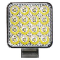 Proiector lucru 83x83mm, LED, 12/24V, 48W, 3840lm, GD31616NM