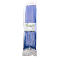 Set 100 coliere plastic 370x3.6mm, albastre, 300017A Damesa