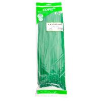 Set 100 coliere plastic 390x4.8mm, verzi, 3000028V Damesa