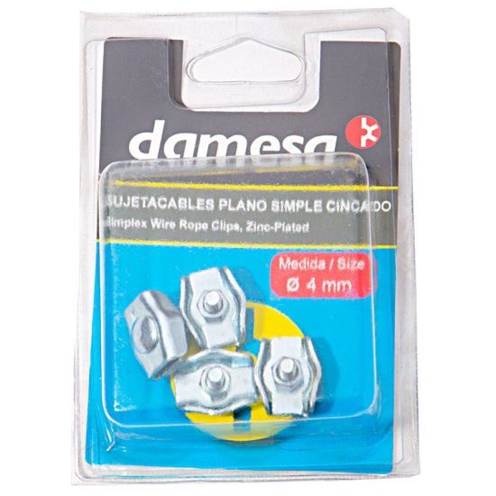 Set 4 cleme fixare cablu fi4, Simplex ZP4, SPS204, B09520271 damesa
