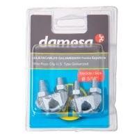 Set 2 bucati, brida galvanizata U.S. TYPE fi5/16″, fi8mm, B9526032 damesa