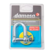 Brida, cheie tachelaj "D" galvanizata M10, 40mm B9523448 damesa