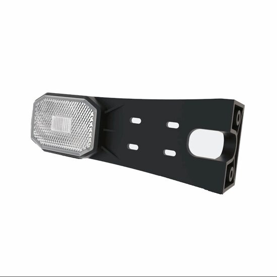 Lampa gabarit 63x170, cu Led, cu suport lateral lung, alba FT-069 BIV Fristom