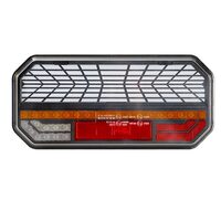 Lampa spate 235x110 LED NEON, 5 functii, cu ceata si mers inapoi, semnalizare dinamica, dreapta L2423