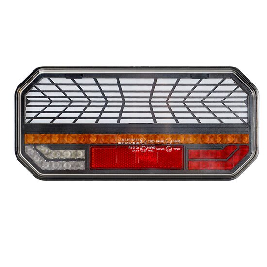 Lampa spate 235x110 LED NEON, 5 functii, cu ceata si mers inapoi, semnalizare dinamica, dreapta L2423