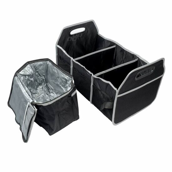 Organizator portbagaj, tip lada pliabila, cu geanta termica, 03568 Amio 