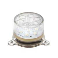Lampa gabarit, fi55, LED, cu suport 3 urechi, alba, BK69550 Formplas 