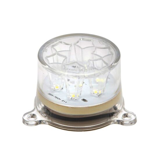 Lampa gabarit, fi55, LED, cu suport 3 urechi, alba, BK69550 Formplas 