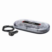 Girofar rampa transversal 32x18cm, magnet, 48 LED-uri, 12-24V, 26W, cu mufa pentru bricheta, 03336 Amio