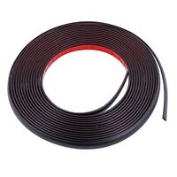 Rola ornament bandou, 9mm x 8m, neagra, 63756 Carmotion