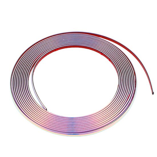 Rola ornament bandou, 6mm x 8m, curcubeu, 63753 Carmotion 